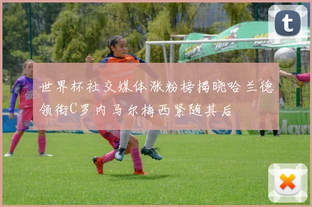 世界杯社交媒体涨粉榜揭晓哈兰德领衔C罗内马尔梅西紧随其后